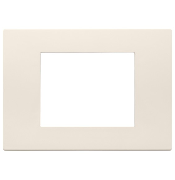 Placca 3 moduli in tecnopolimero Vimar Linea Canapa 30653.01
