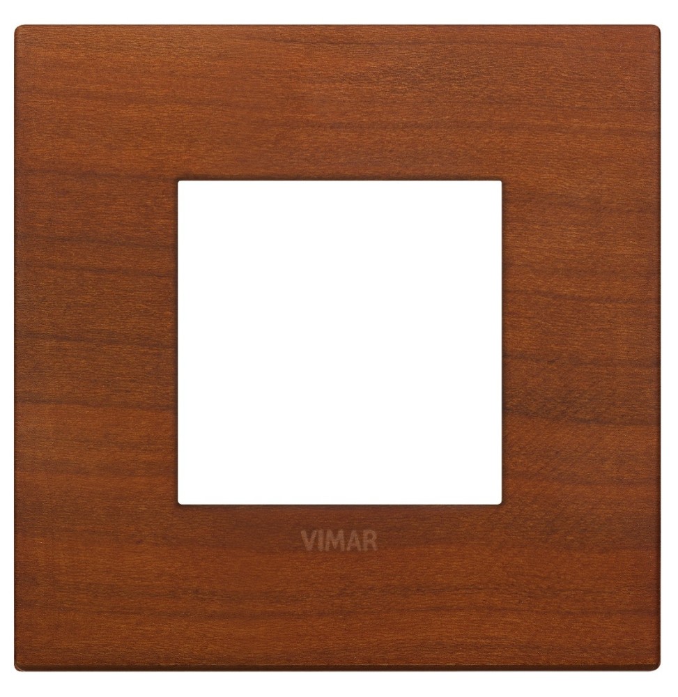 Placca Classic 2 Moduli Legno Naturale Ciliegio Vimar Arke'19642.42