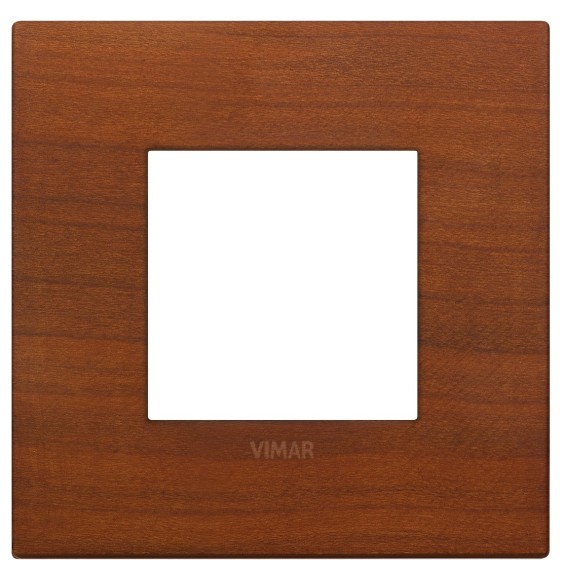 Placca Classic 2 Moduli Legno Naturale Ciliegio Vimar Arke'19642.42