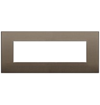 Placca  Vimar Arke' Classic 7 moduli Bronzo scuro 19657.17