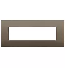 Placca  Vimar Arke' Classic 7 moduli Bronzo scuro 19657.17