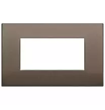 Placca  Vimar Arke' Classic 4 moduli Bronzo scuro 19654.17