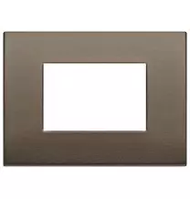 Placca 3 moduli  Vimar Arke' Classic Bronzo scuro 19653.17