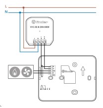Alimentatore per cronotermostato Wifi Bliss 1C91 Finder 01C0282300300