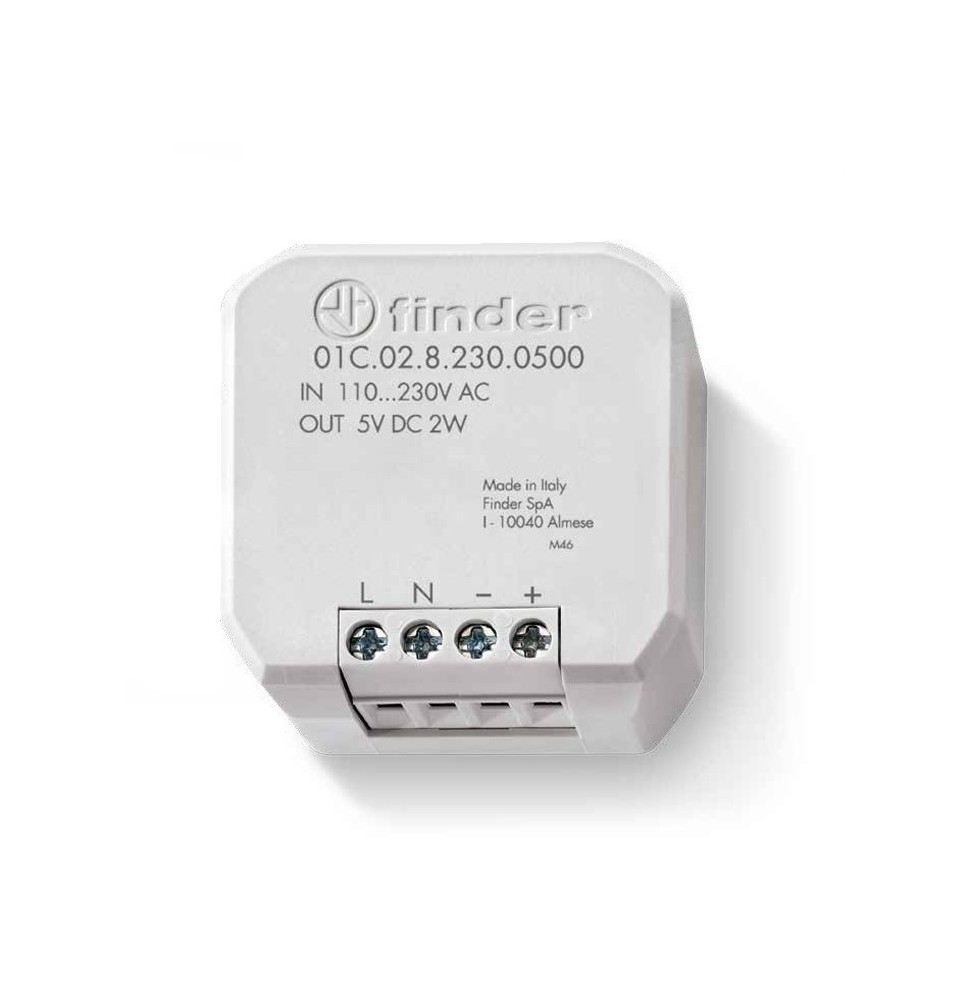 Alimentatore per cronotermostato Wifi Bliss 1CB1 Finder 01C0282300500