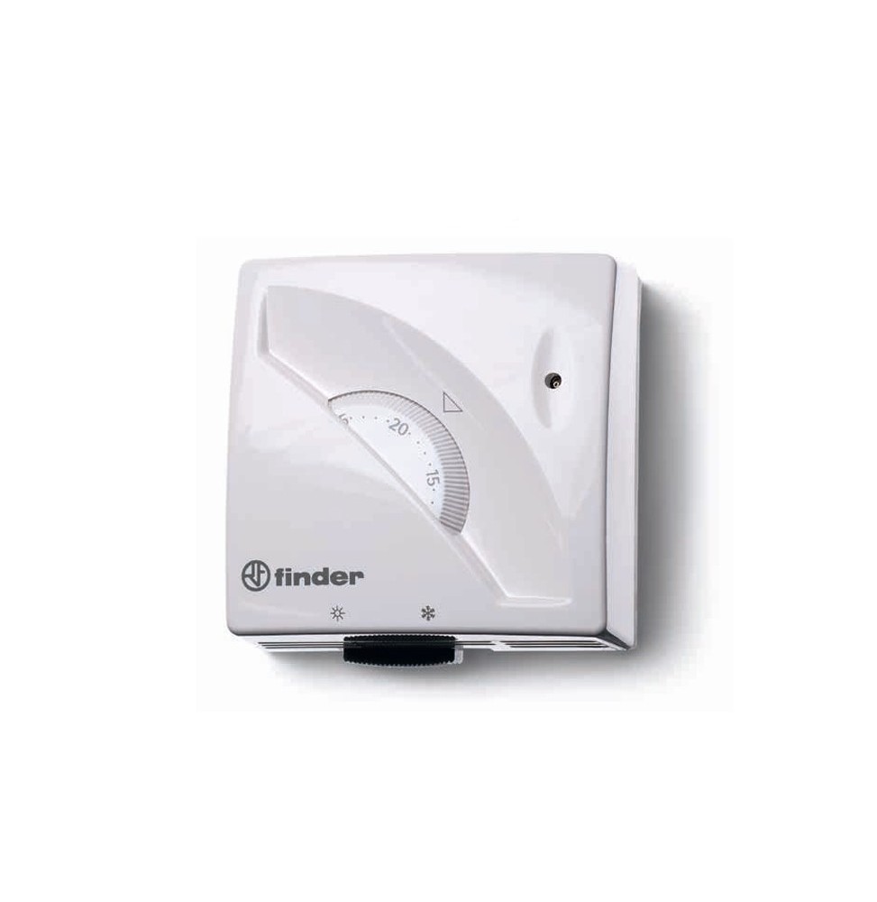 Termostato a parete commutatore Estate Inverno 230V Finder 1T012