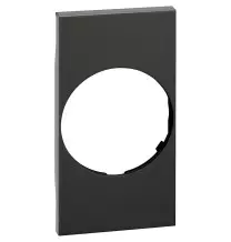Cover Bticino Living Now per Torcia Autonoma di emergenza colore nero  KG04