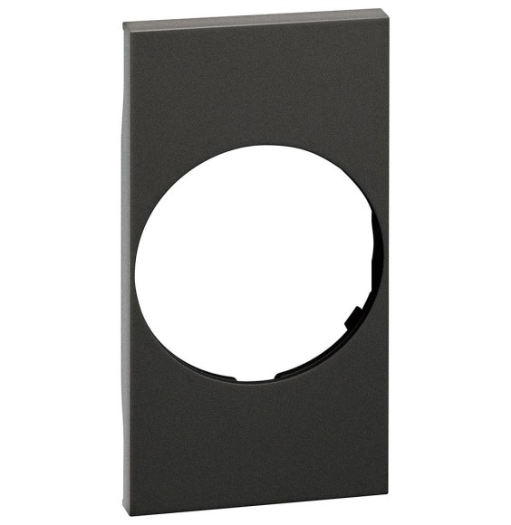 Cover Bticino Living Now per Torcia Autonoma di emergenza colore nero  KG04
