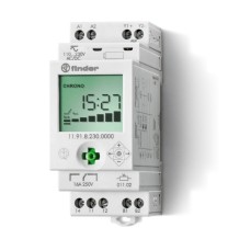 Rele' crepuscolare e interruttore orario integrato Finder 119182300000