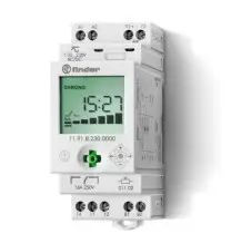 Rele' crepuscolare e interruttore orario integrato Finder 119182300000