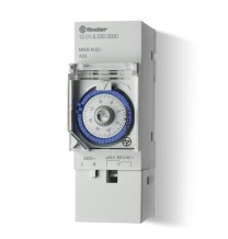 Interruttore orario giornaliero installazione Guida Din o parete Finder 120182300000