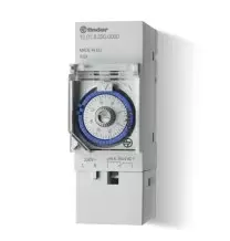 Interruttore orario giornaliero installazione Guida Din o parete Finder 120182300000