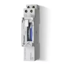 Interruttore orario Giornaliero 16A 230V 1 Modulo Din Finder 121182300000