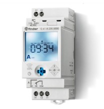 Interruttore orario digitale Settimanale Funzione NFC 1 Scambio Finder 126182300000