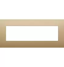 Placca  Vimar Arke' Classic 7 moduli  Oro Matt 19657.78