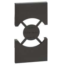 Cover Bticino Living Now per prese Tedesche colore nero  KG03