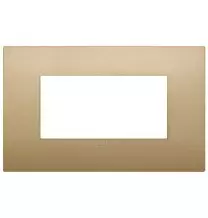Placca  Vimar Arke' Classic 4 moduli  Oro Matt 19654.78