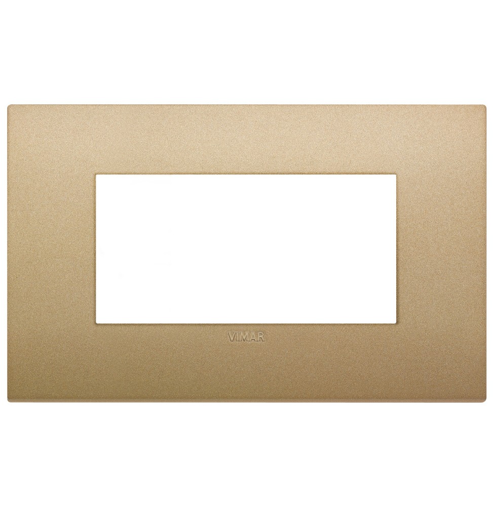 Placca  Vimar Arke' Classic 4 moduli  Oro Matt 19654.78