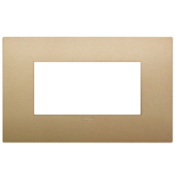 Placca  Vimar Arke' Classic 4 moduli  Oro Matt 19654.78