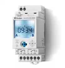 Interruttore orario digitale Settimanale Funzione NFC 2 Scambi Finder 126282300000