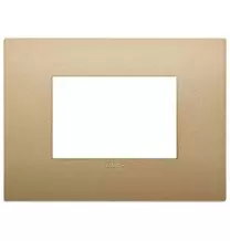 Placca  Vimar Arke' Classic 3 moduli  Oro Matt 1953.78