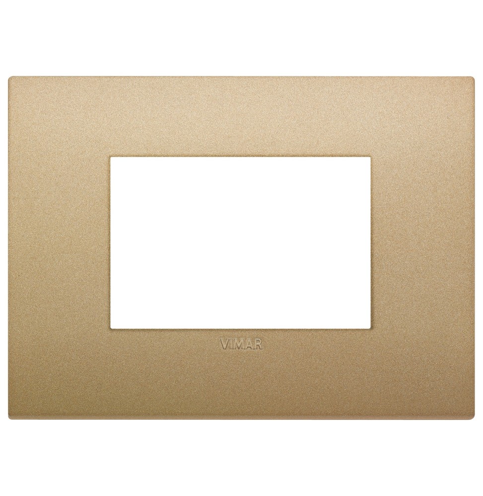 Placca  Vimar Arke' Classic 3 moduli  Oro Matt 1953.78