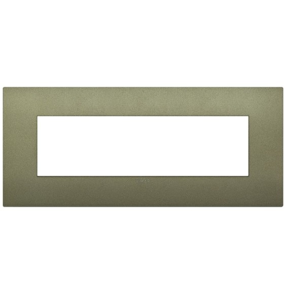 Placca  Vimar Arke' Classic 7 moduli Verde Matt 19657.77