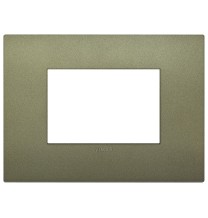Placca  Vimar Arke' Classic 3 moduli Verde Matt  19653.77