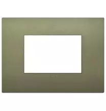 Placca  Vimar Arke' Classic 3 moduli Verde Matt  19653.77