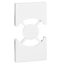 Cover Bticino Living Now per prese Tedesche colore bianco  KW03