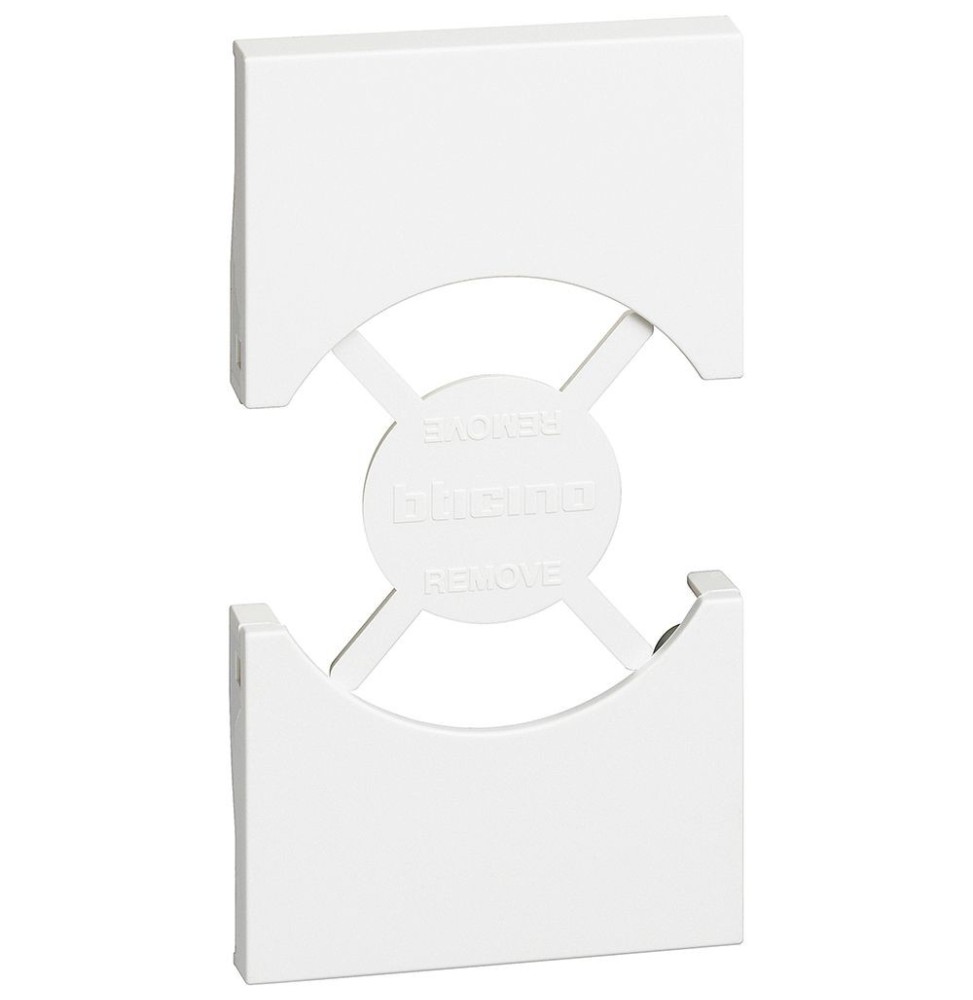 Cover Bticino Living Now per prese Tedesche colore bianco  KW03