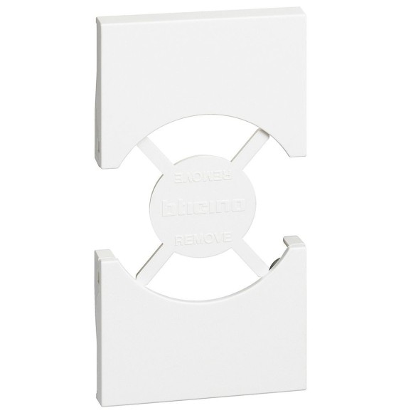 Cover Bticino Living Now per prese Tedesche colore bianco  KW03