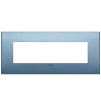 Placca  Vimar Arke' Classic 7 moduli Blu Matt 19657.76
