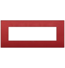 Placca  Vimar Arke' Classic 7 moduli  Rosso Matt 19657.75