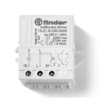 Rele' dimmer varialuce elettronico Potenza 400W  Finder 155182300400