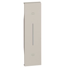 Cover Bticino Living Now sabbia per pulsante interbloccato K4037N  KM05
