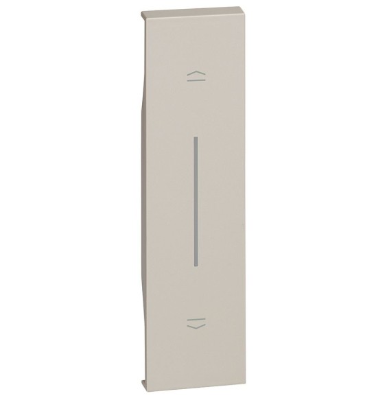 Cover Bticino Living Now sabbia per pulsante interbloccato K4037N  KM05
