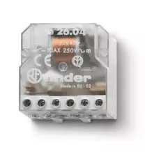 Rele' commutatore da incasso serie 26 Finder 260482300000