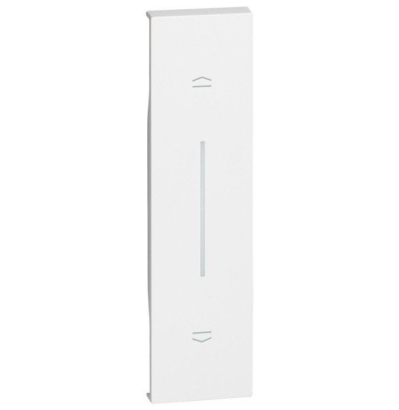 Cover Bticino Living Now bianca per pulsante interbloccato K4037N  KW05