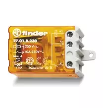 Rele' interruttore da incasso serie 27 Bobina 230V Finder 270182300000