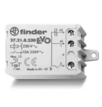 Rele' interruttore da incasso serie 27 EVO Bobina 230V Finder 272182300000