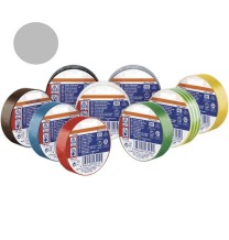Nastro isolante 10x15 Spessore 0,13 Grigio in PVC