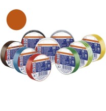 Nastro isolante 10x15 Spessore 0,13 Marrone in PVC