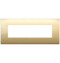 Placca  Vimar Arke' Classic 7 moduli Oro  19657.07