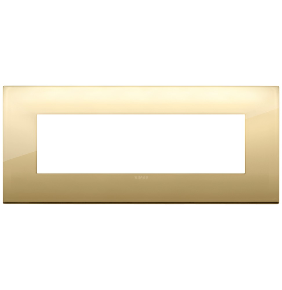 Placca  Vimar Arke' Classic 7 moduli Oro  19657.07