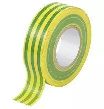 Nastro isolante 19x25 Spessore 0,15 Giallo Verde in PVC