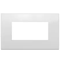 Placca  Vimar Arke' Classic 4 moduli Polar 19654.06