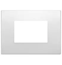 Placca  Vimar Arke' Classic 3 moduli Perla Matt 19653.05