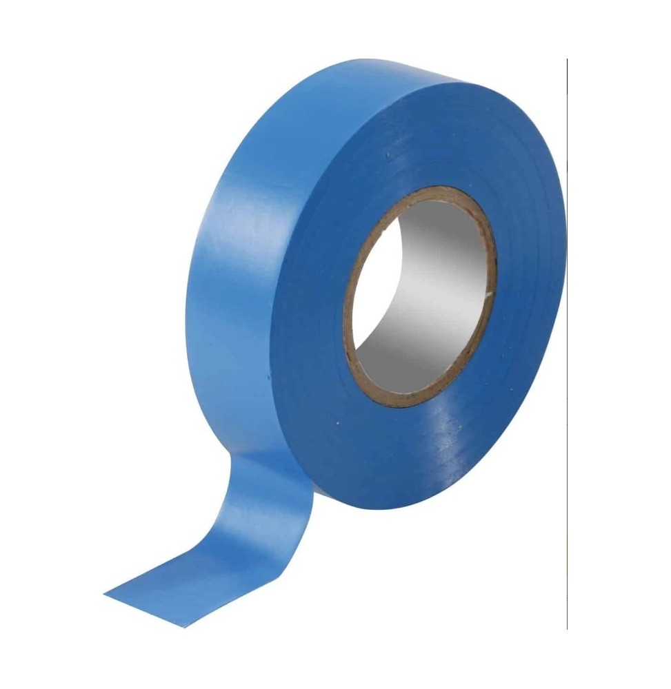 Nastro isolante 19x25 Spessore 0,15 Blu in PVC