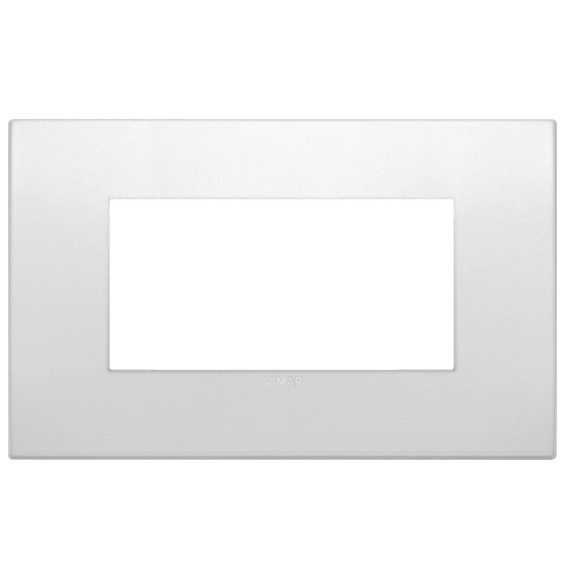 Placca  Vimar Arke' Classic 4 moduli Perla Matt 19654.05